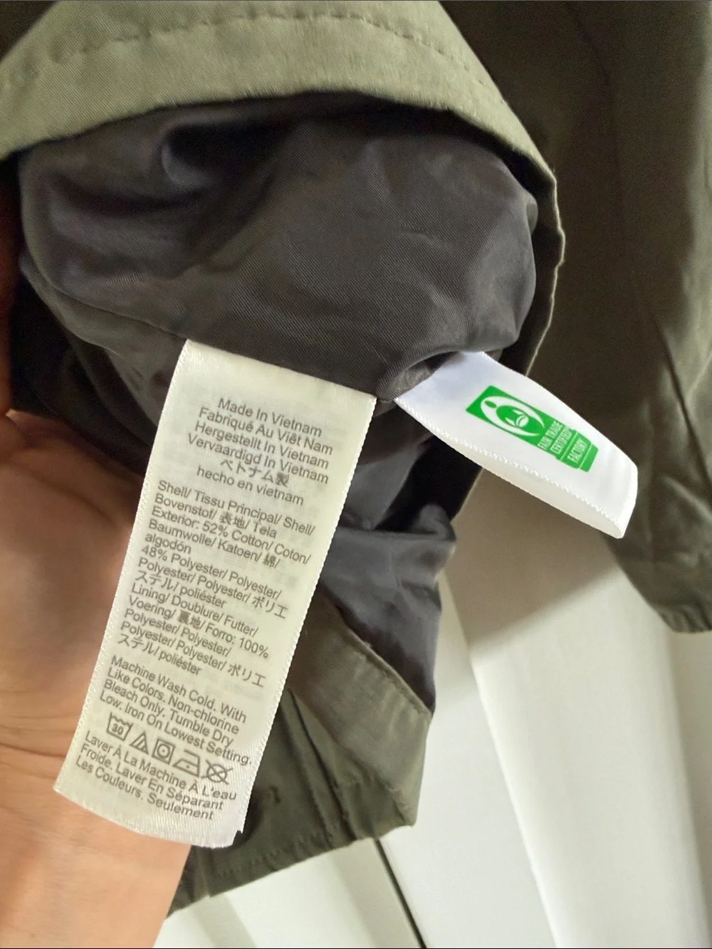 J. Crew sage green